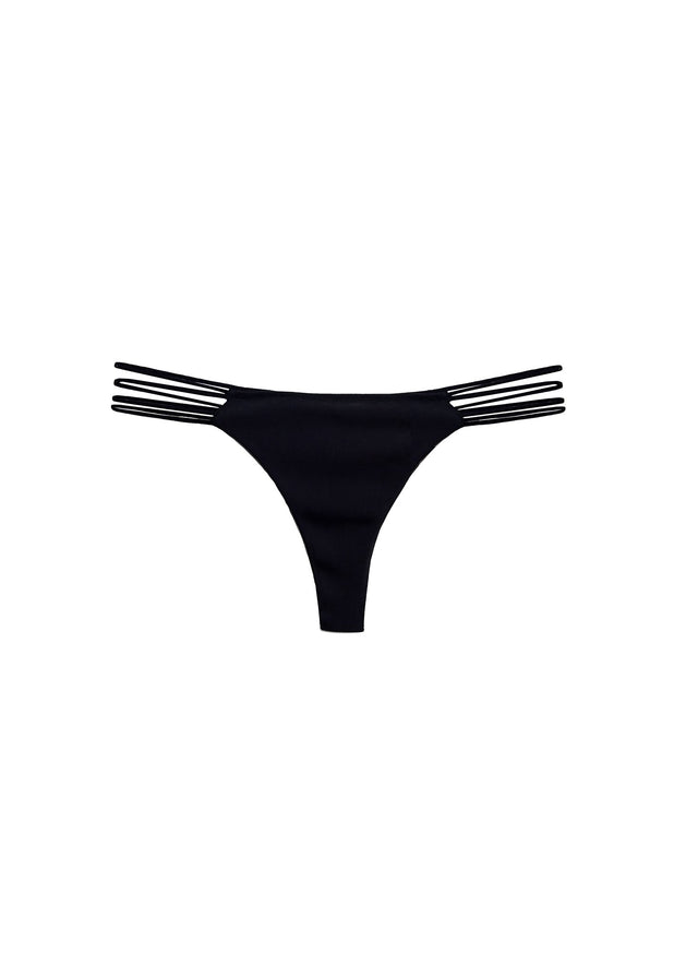 Black - Laced Thong | Fleur du Mal - DEMO