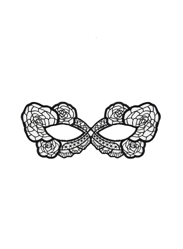 Black - Lace Eye Mask | Fleur du Mal - DEMO