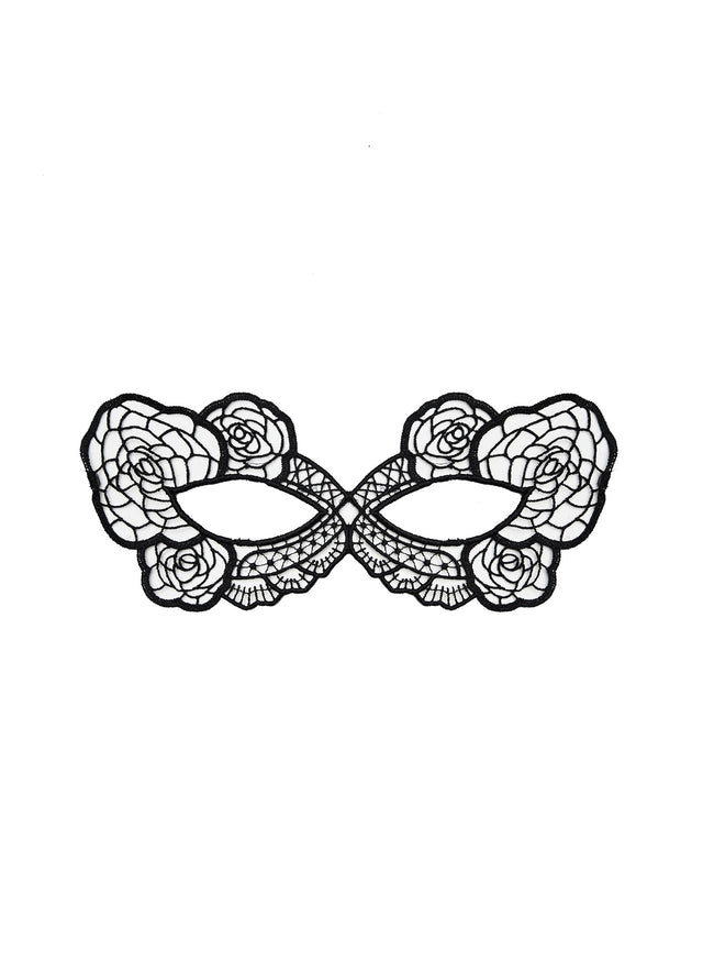 Black - Lace Eye Mask | Fleur du Mal - DEMO