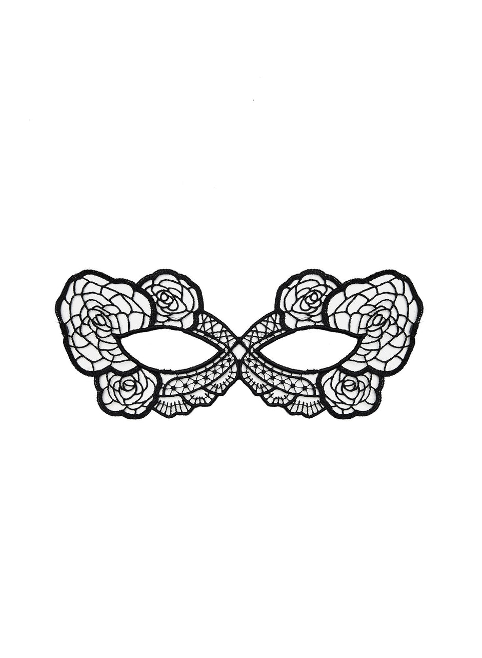 Black - Lace Eye Mask | Fleur du Mal - DEMO