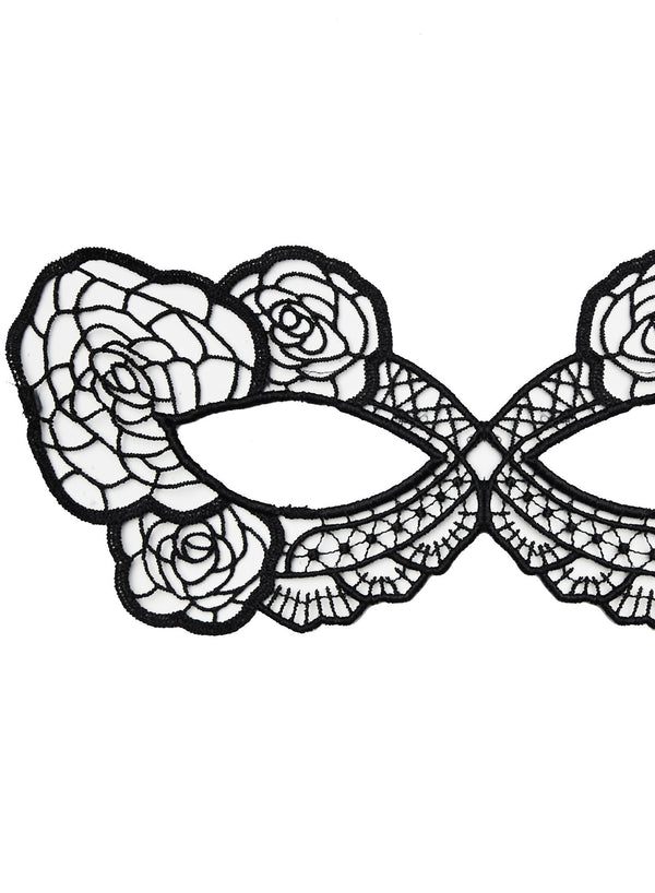 Black - Lace Eye Mask | Fleur du Mal - DEMO