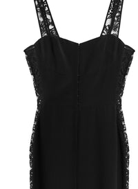 Lace Insert Dress