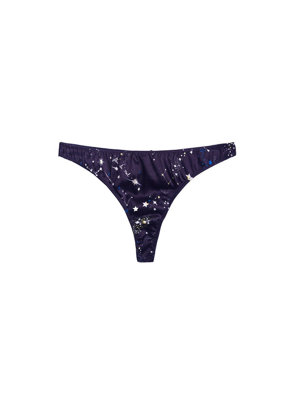 Constellation print - Luxe Thong | Fleur du Mal - DEMO