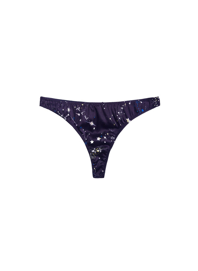 Constellation print - Luxe Thong | Fleur du Mal - DEMO