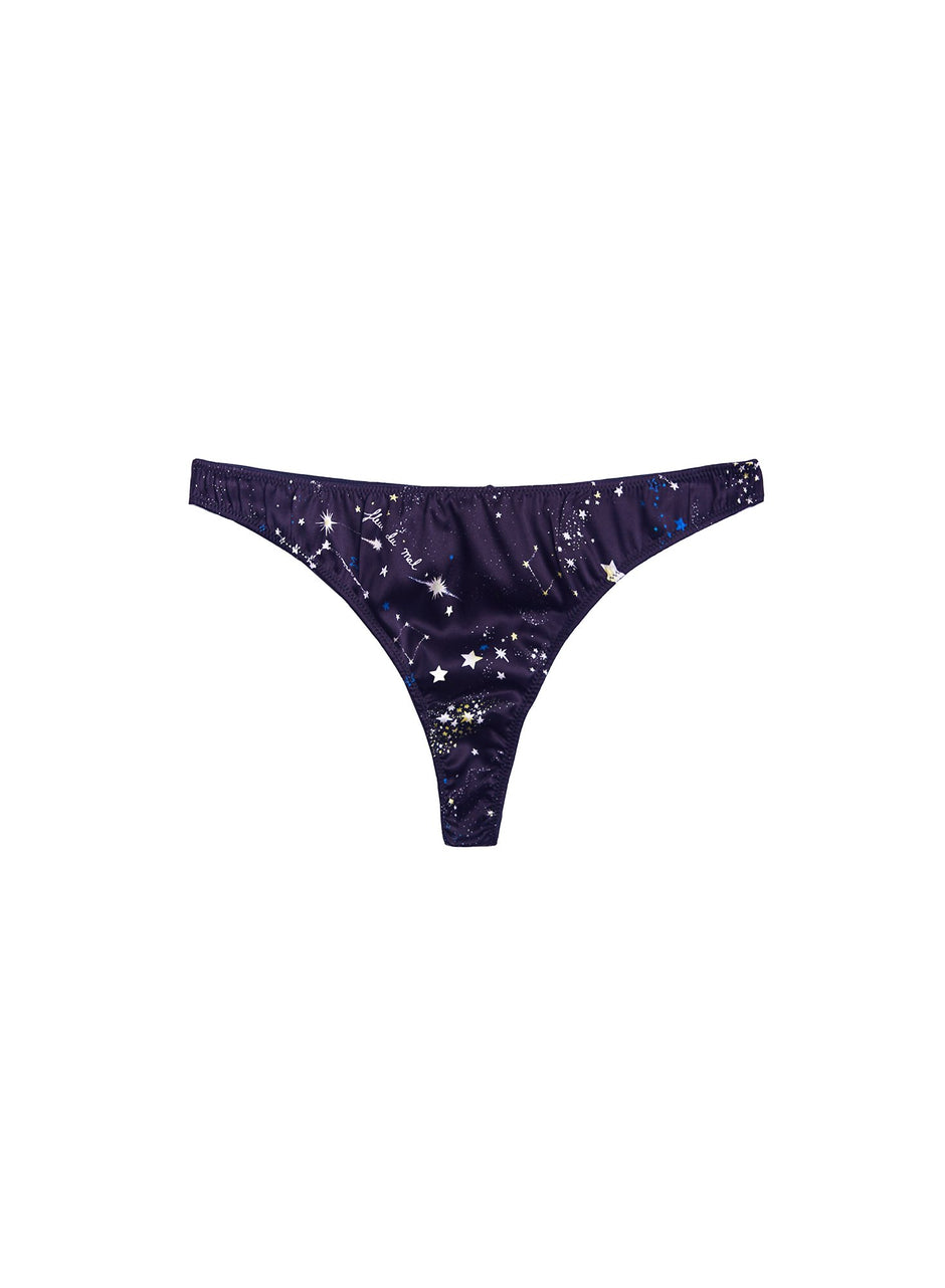 Constellation print - Luxe Thong | Fleur du Mal - DEMO