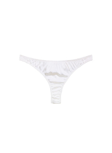 Ivory - Luxe Thong | Fleur du Mal - DEMO
