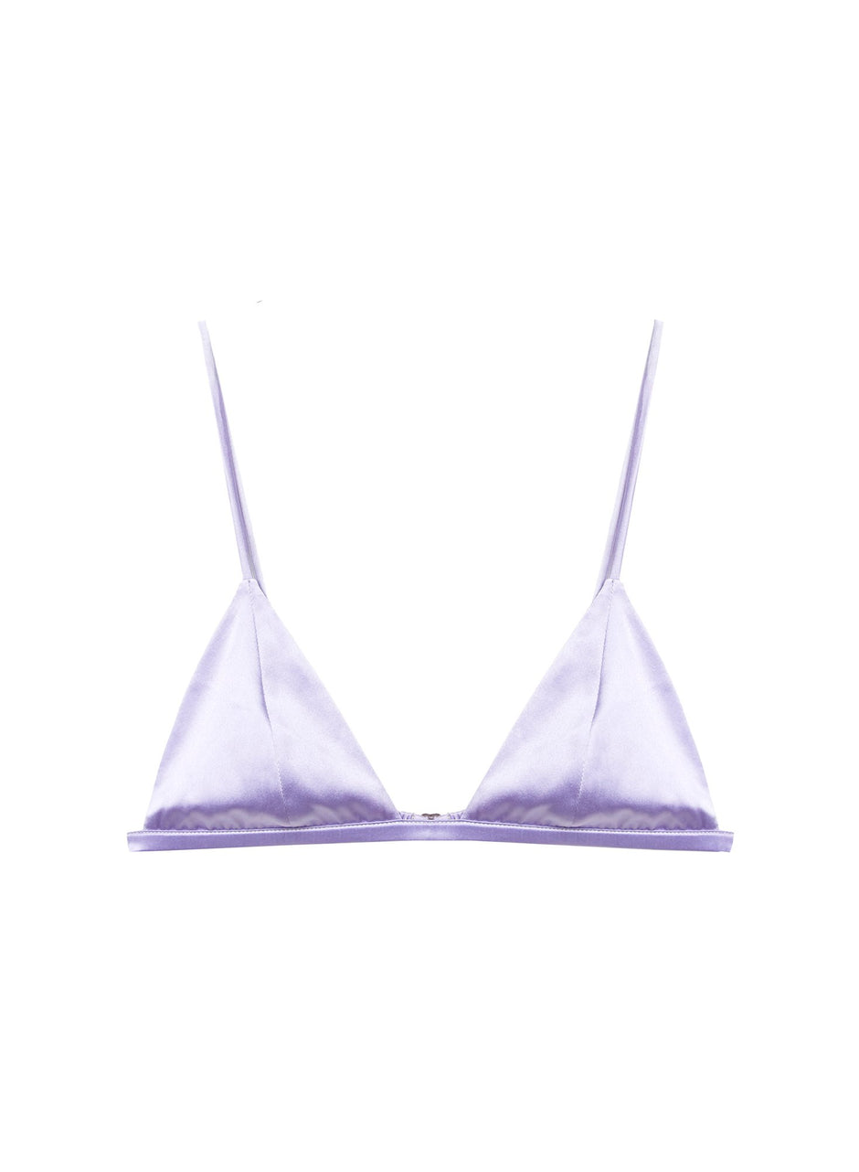 Lilac mist - Luxe Triangle Bra | Fleur du Mal - DEMO