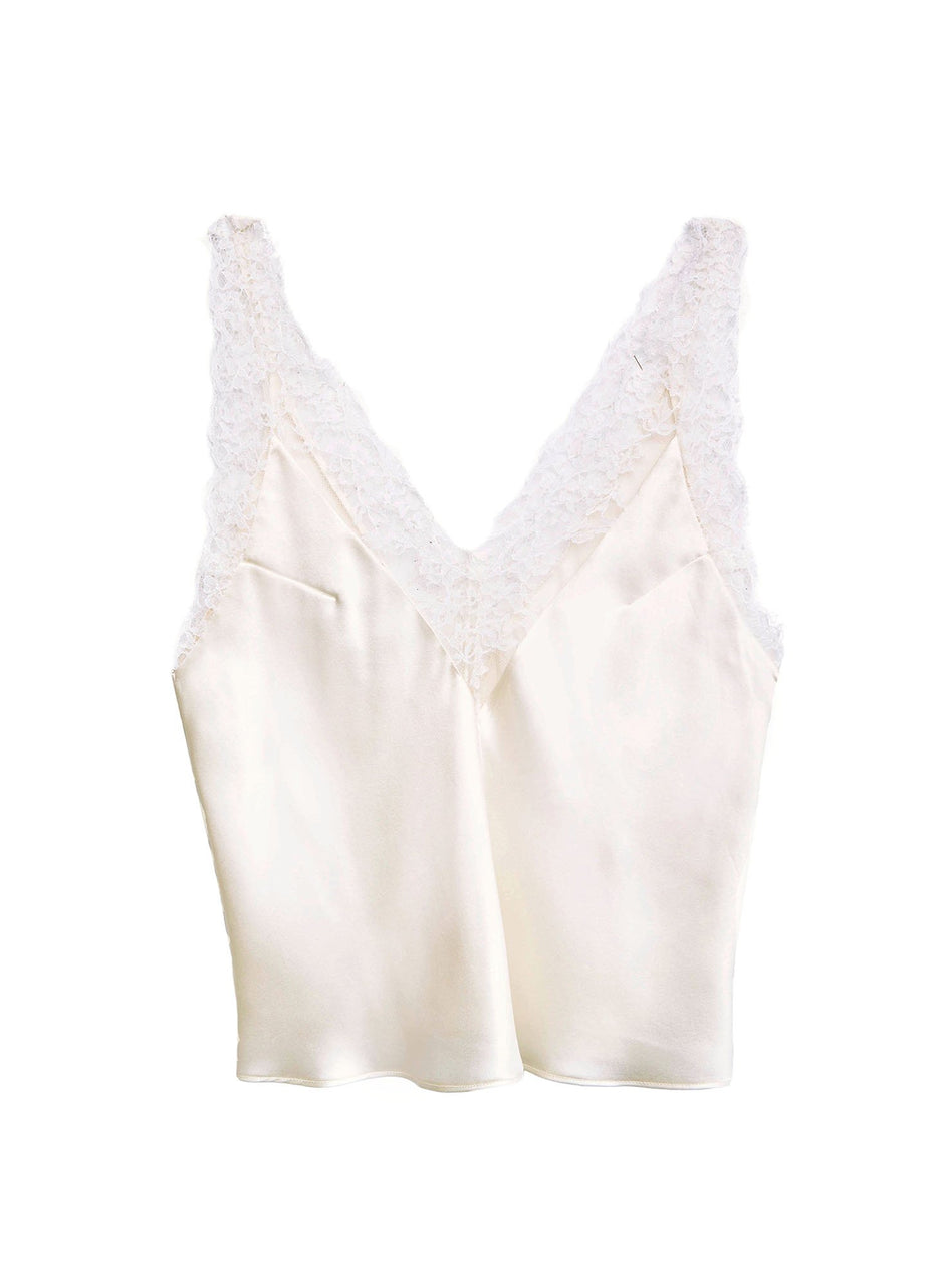 Creme - Margo Lace Cami | Fleur du Mal - DEMO