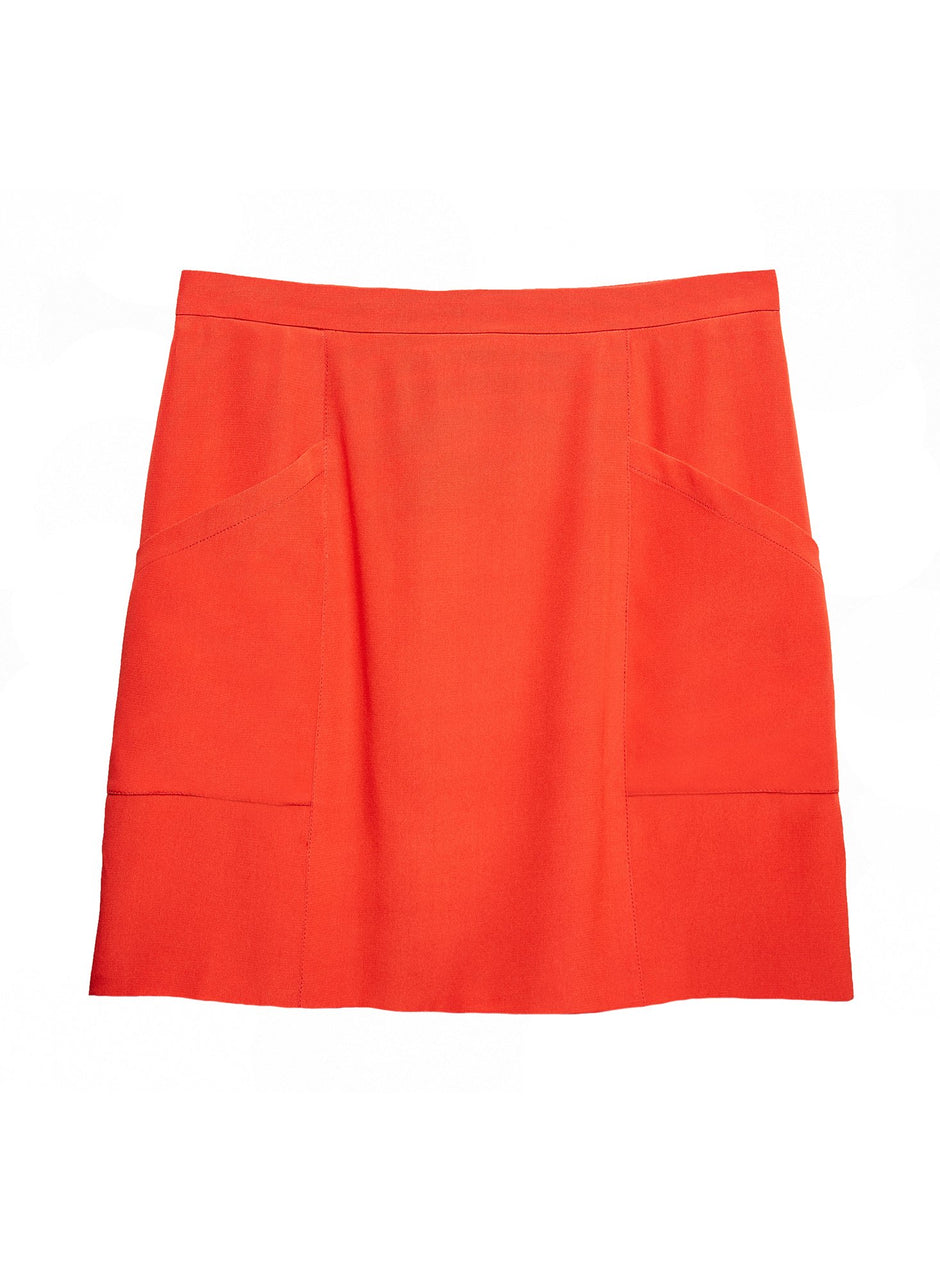 Jasper - Mini Skirt with Patch Pocket | Fleur du Mal - DEMO