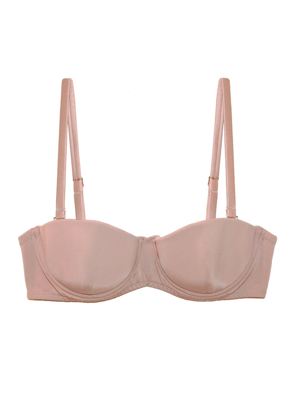 Tan - Charlotte Convertible Strapless Bra | Fleur du Mal - DEMO
