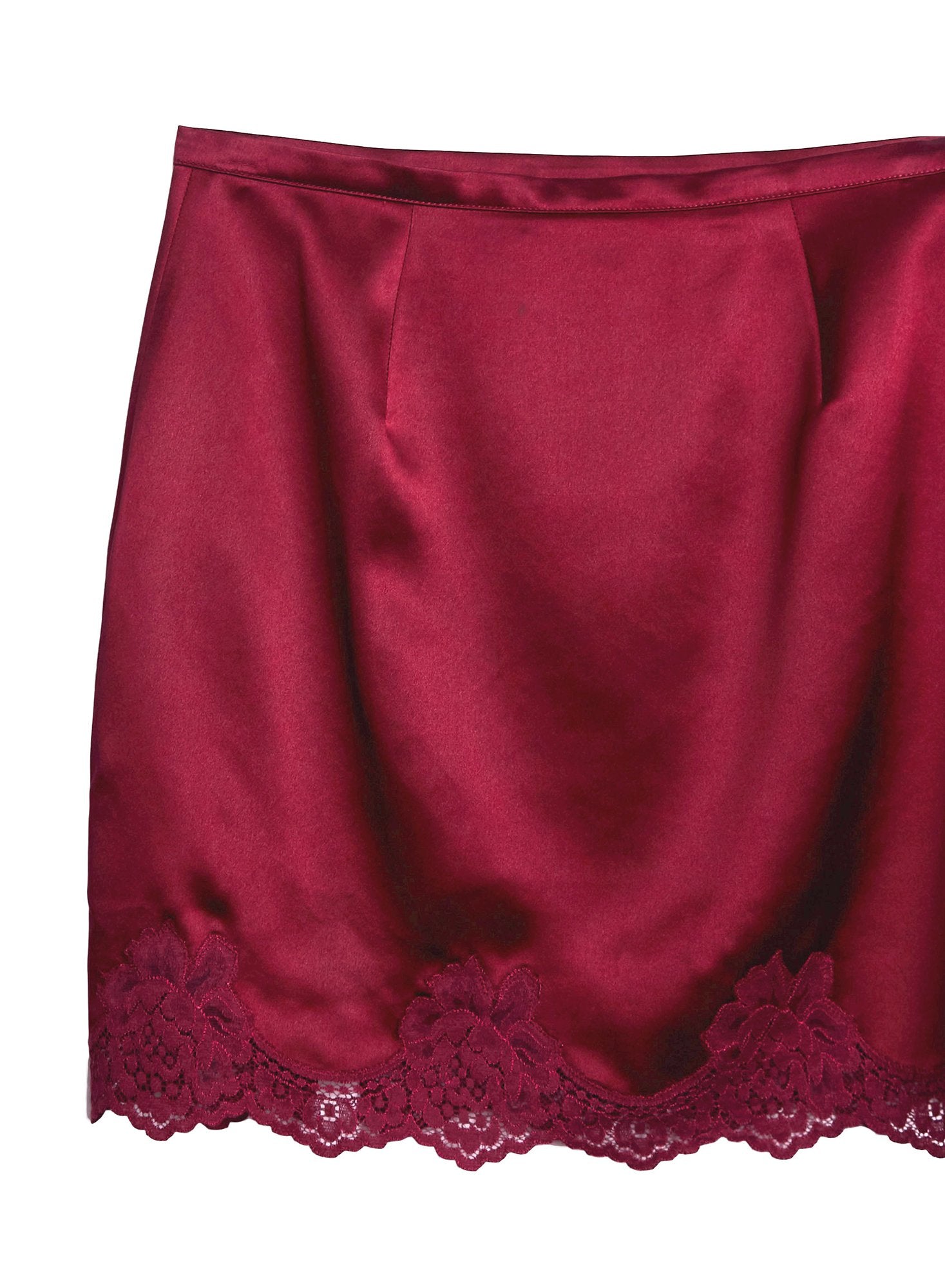 James Lace Slip Skirt