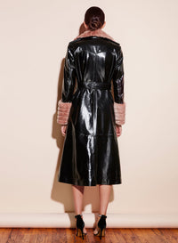 Patent Trench with Detachable Fur