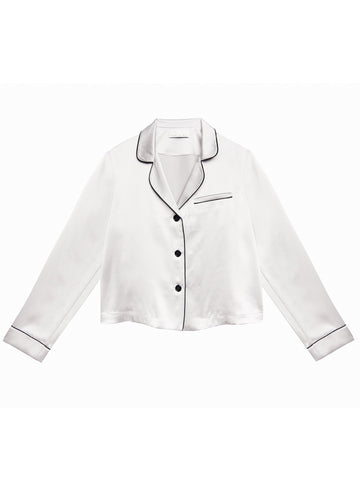 Platinum/black - Fleur PJ Top | Fleur du Mal - DEMO
