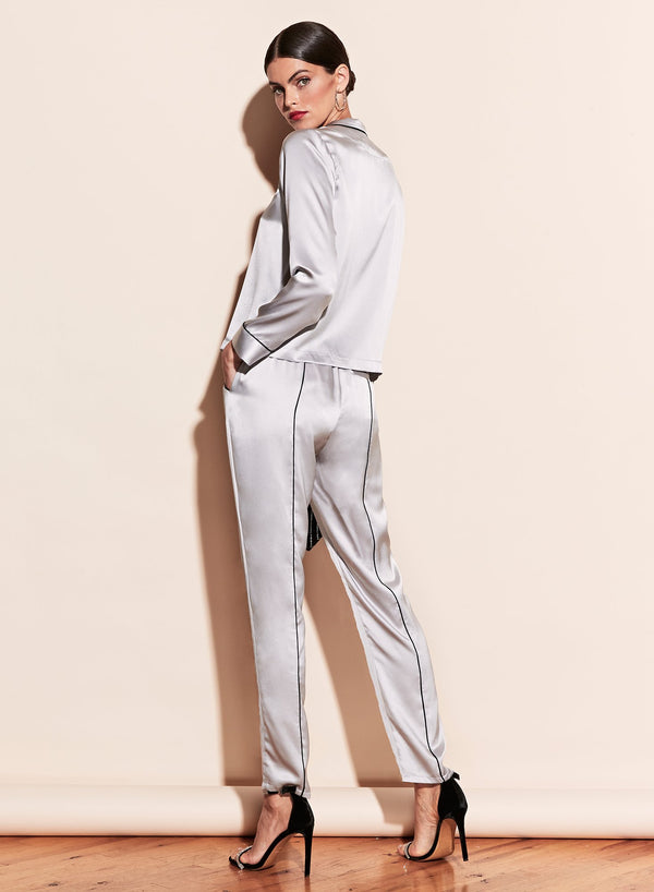 Platinum/black - Bedroom to Boardroom Pant | Fleur du Mal - DEMO