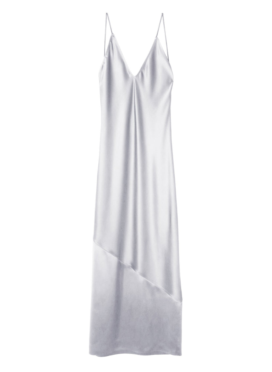 Platinum - Silk Bias Gown | Fleur du Mal - DEMO