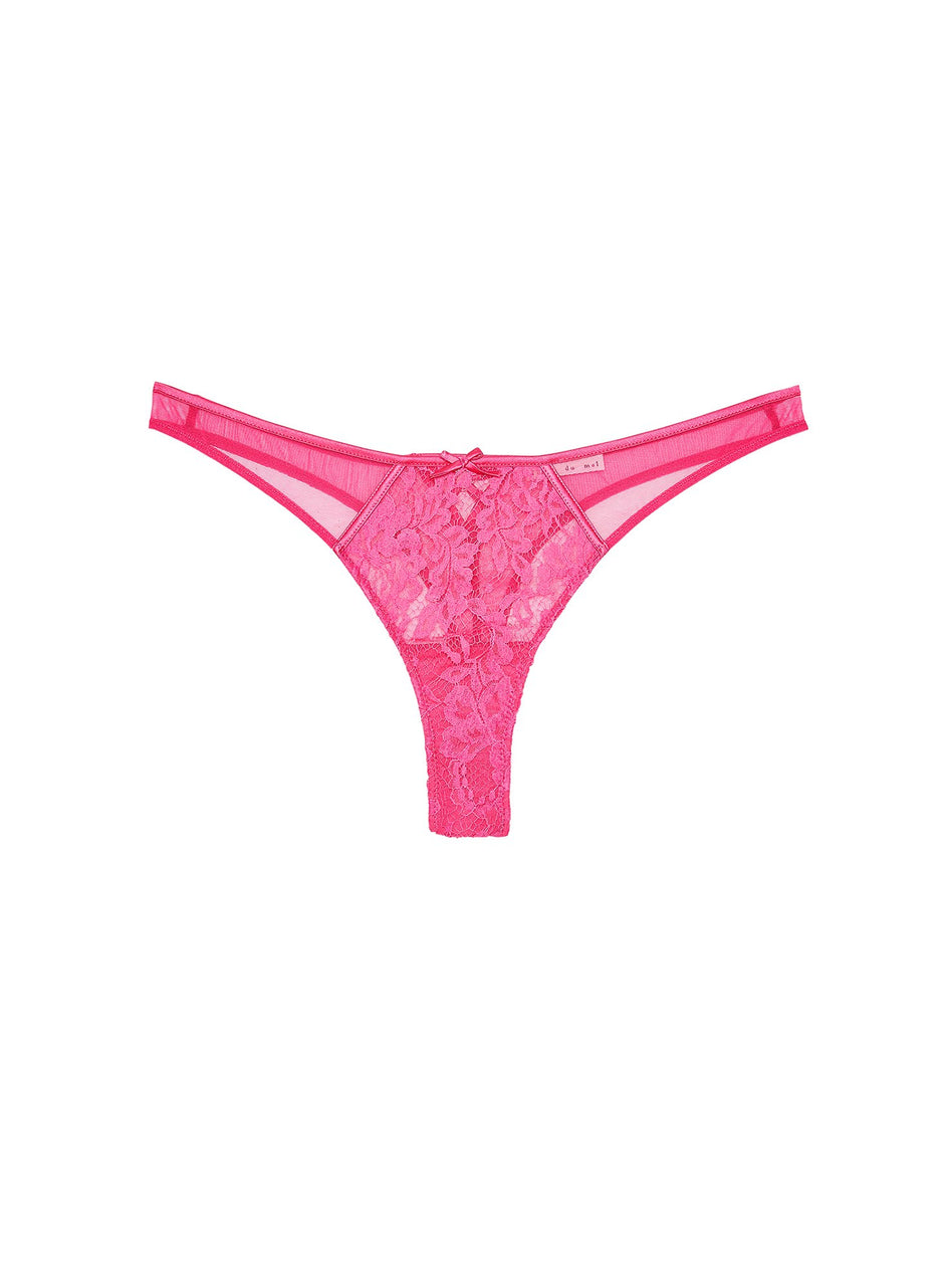 Plum rose - Lotus Thong | Fleur du Mal - DEMO