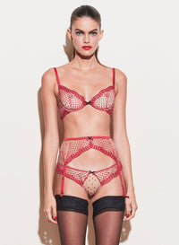 Dotty Garter Belt