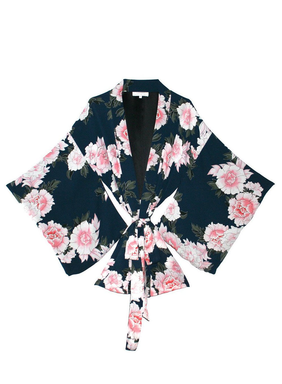 Teal - Haori Kimono | Fleur du Mal - DEMO