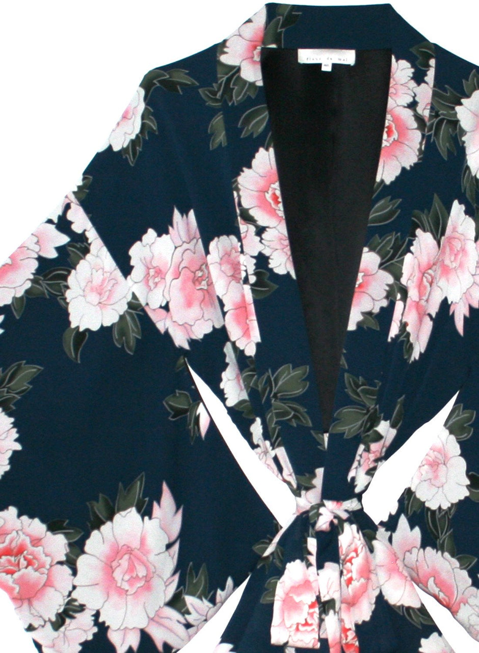 Teal - Haori Kimono | Fleur du Mal - DEMO