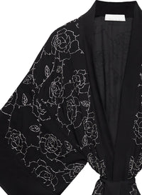 Rose Beaded Kimono