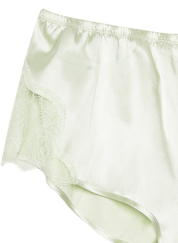 Celadon - Rose Lace Tap Short | Fleur du Mal - DEMO