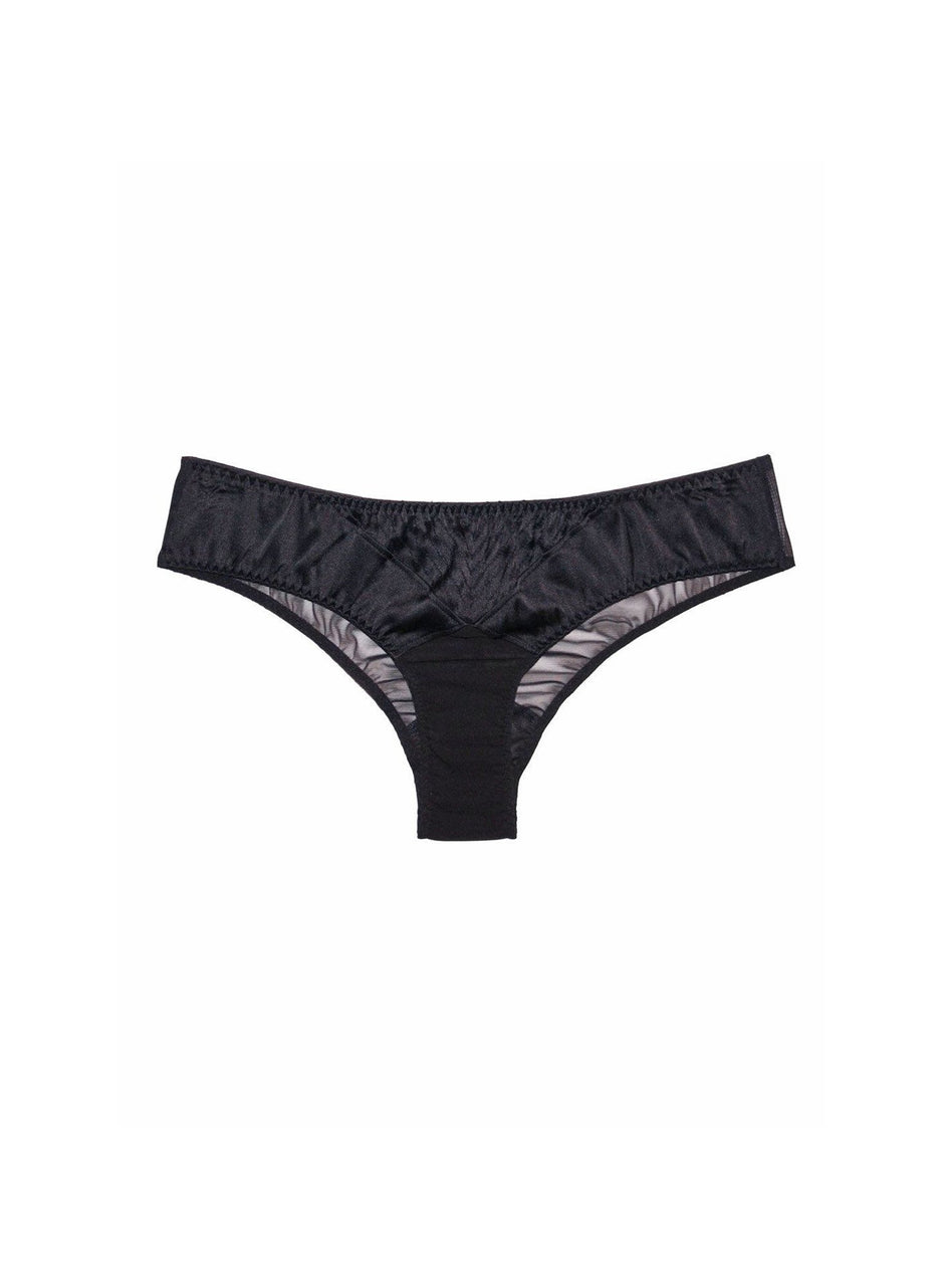 Black - Top Stitch Hiphugger | Fleur du Mal - DEMO