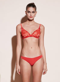 Charlotte Lace Seamless Thong
