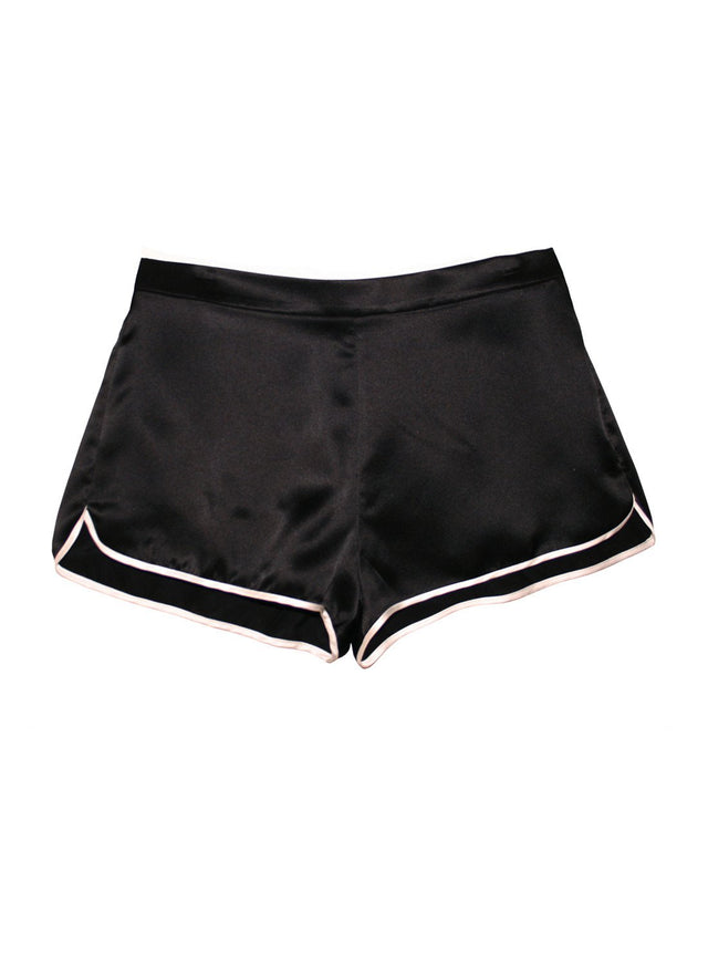 Black - Pajama Short | Fleur du Mal - DEMO