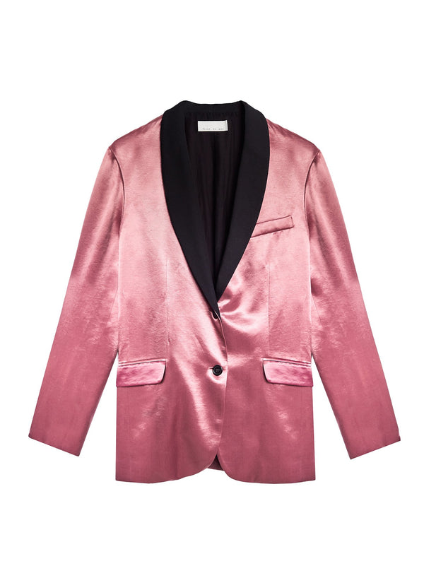 Shiny rosewood - Rosewood Luster Blazer | Fleur du Mal - DEMO