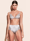 Violet Triangle Bra