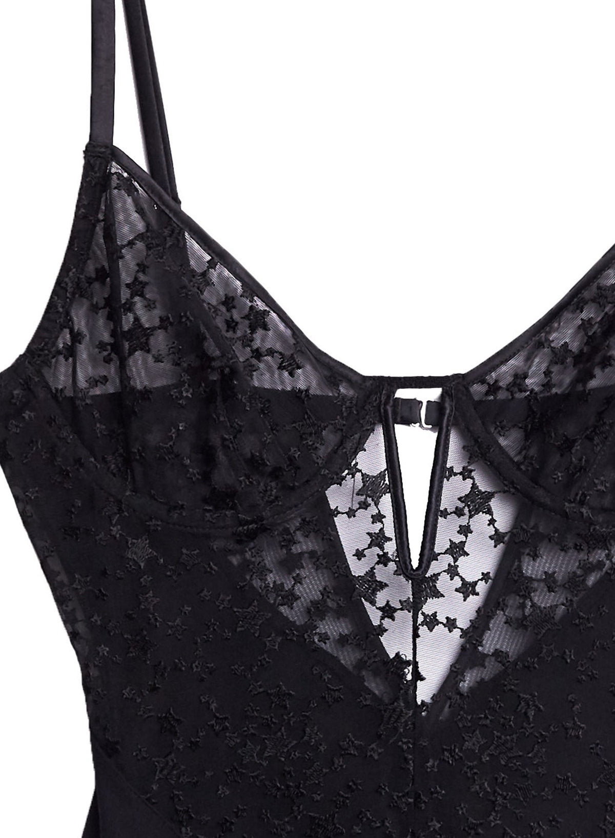 Star Embroidery Bodysuit
