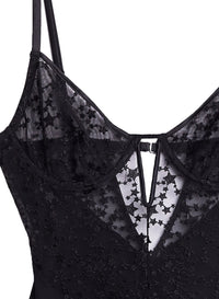 Star Embroidery Bodysuit