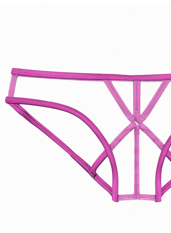 Bougainvillea - Strappy Bondage Panty | Fleur du Mal - DEMO