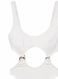 Suspender One Piece Swimsuit
