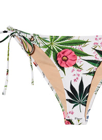 Grommet Tie Side Bikini Bottom