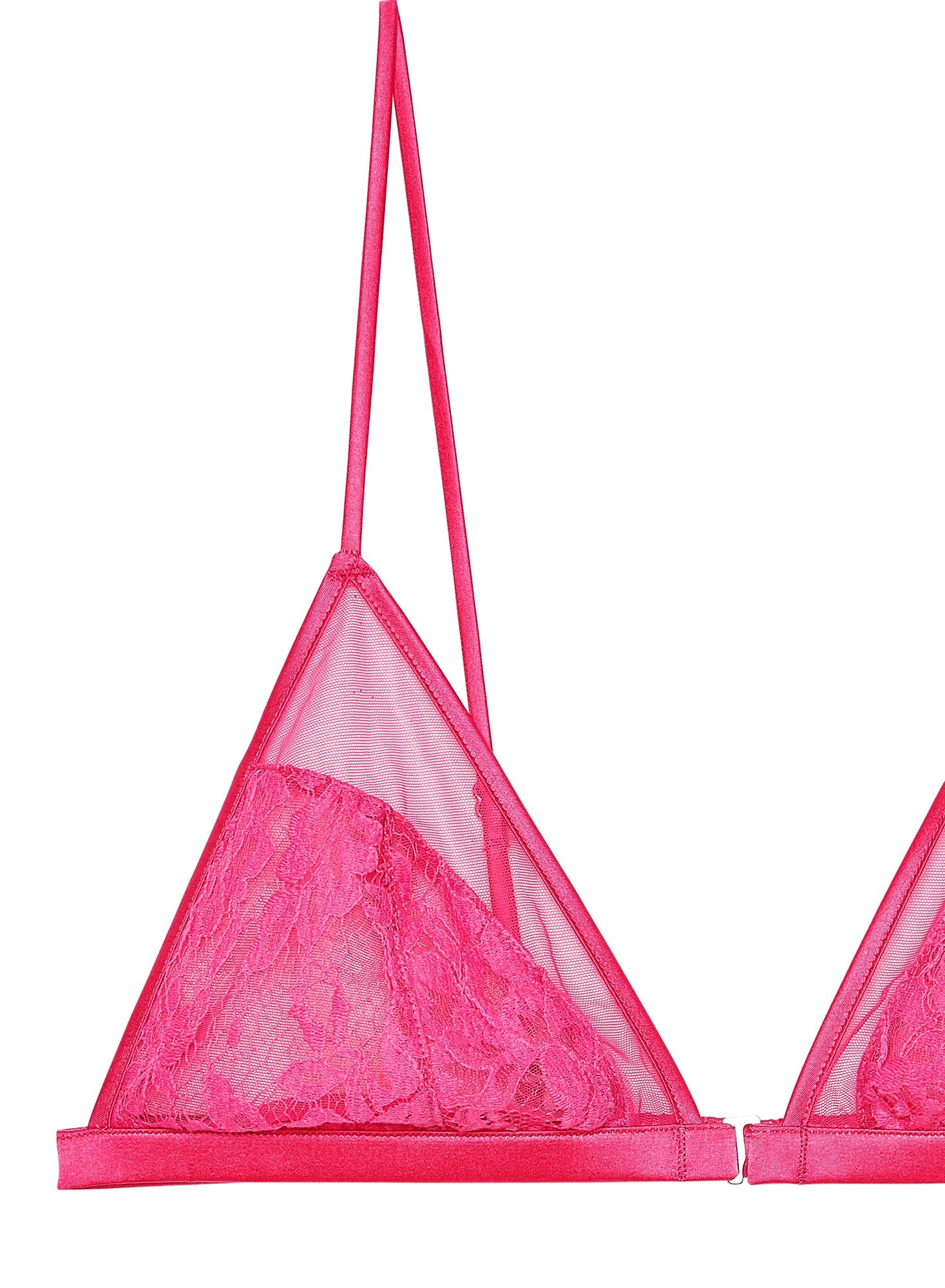 Lotus Lace Trimmed Triangle Bra