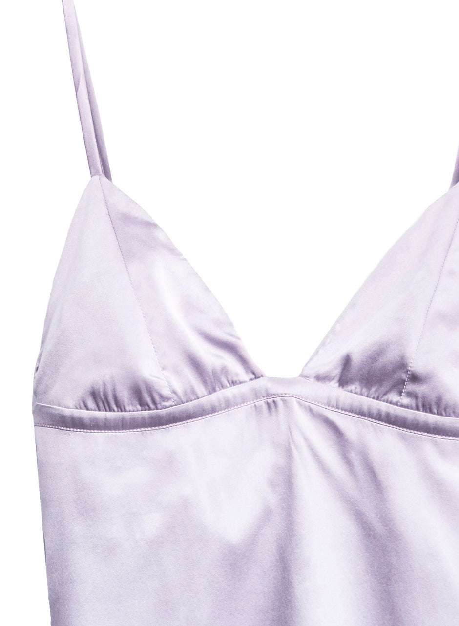 Moonbeam - Satin Luxe Triangle Cami | Fleur du Mal - DEMO