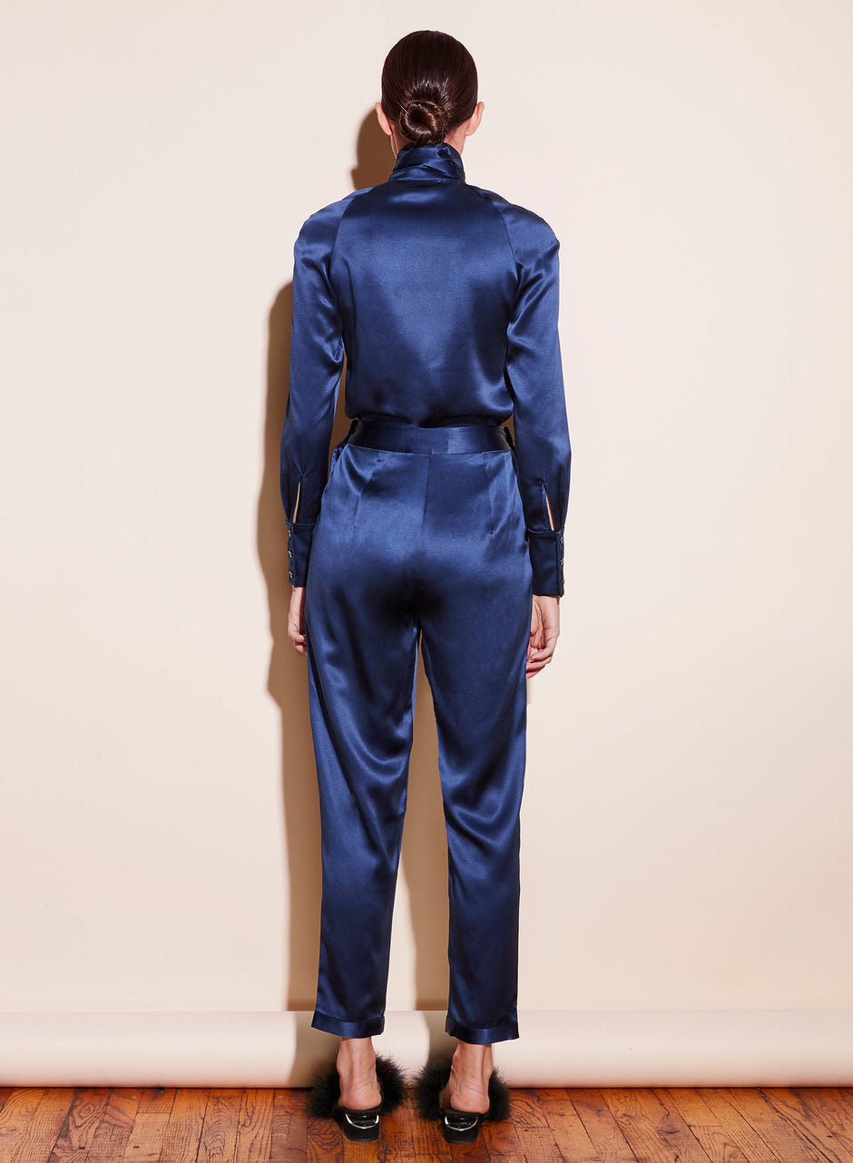 Indigo - Tuxedo Pants | Fleur du Mal - DEMO
