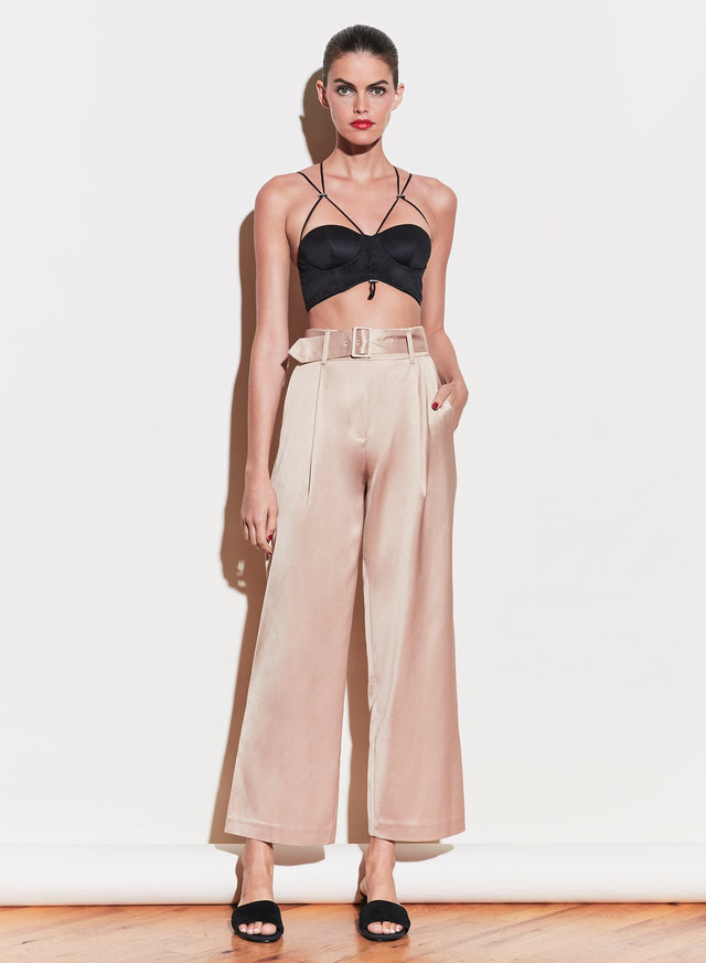Safari - Twill Belted Trouser | Fleur du Mal - DEMO