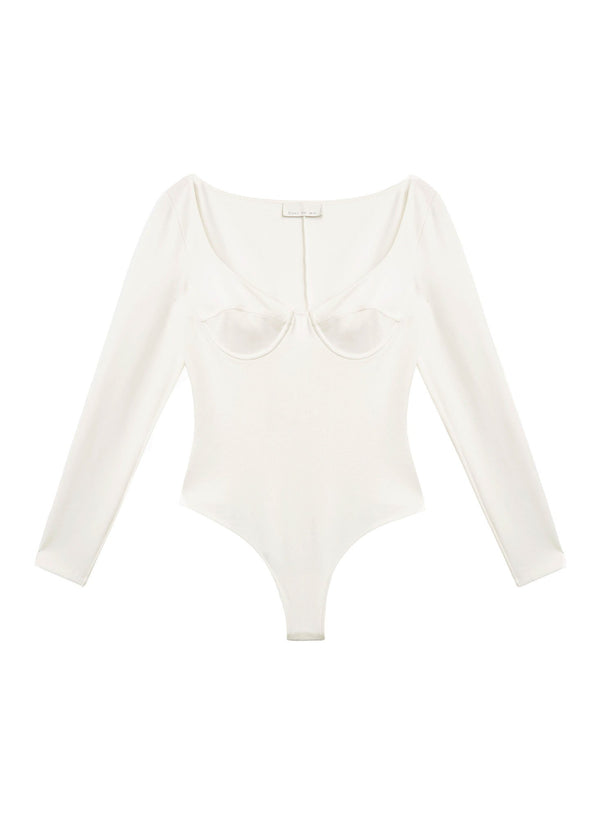 Ivory - Underwire Bodysuit | Fleur du Mal - DEMO