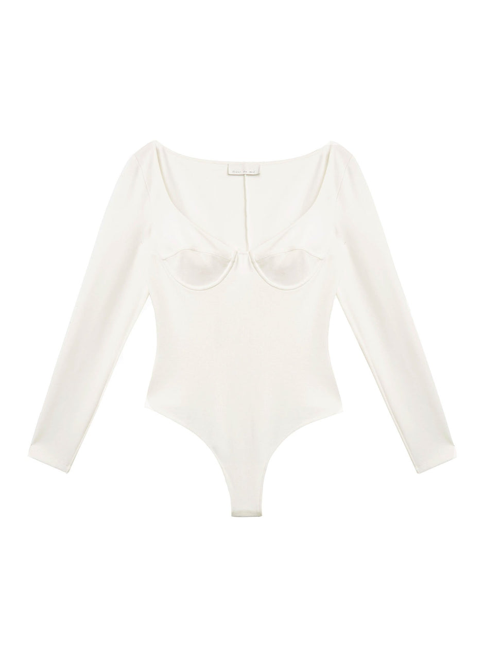 Ivory - Underwire Bodysuit | Fleur du Mal - DEMO
