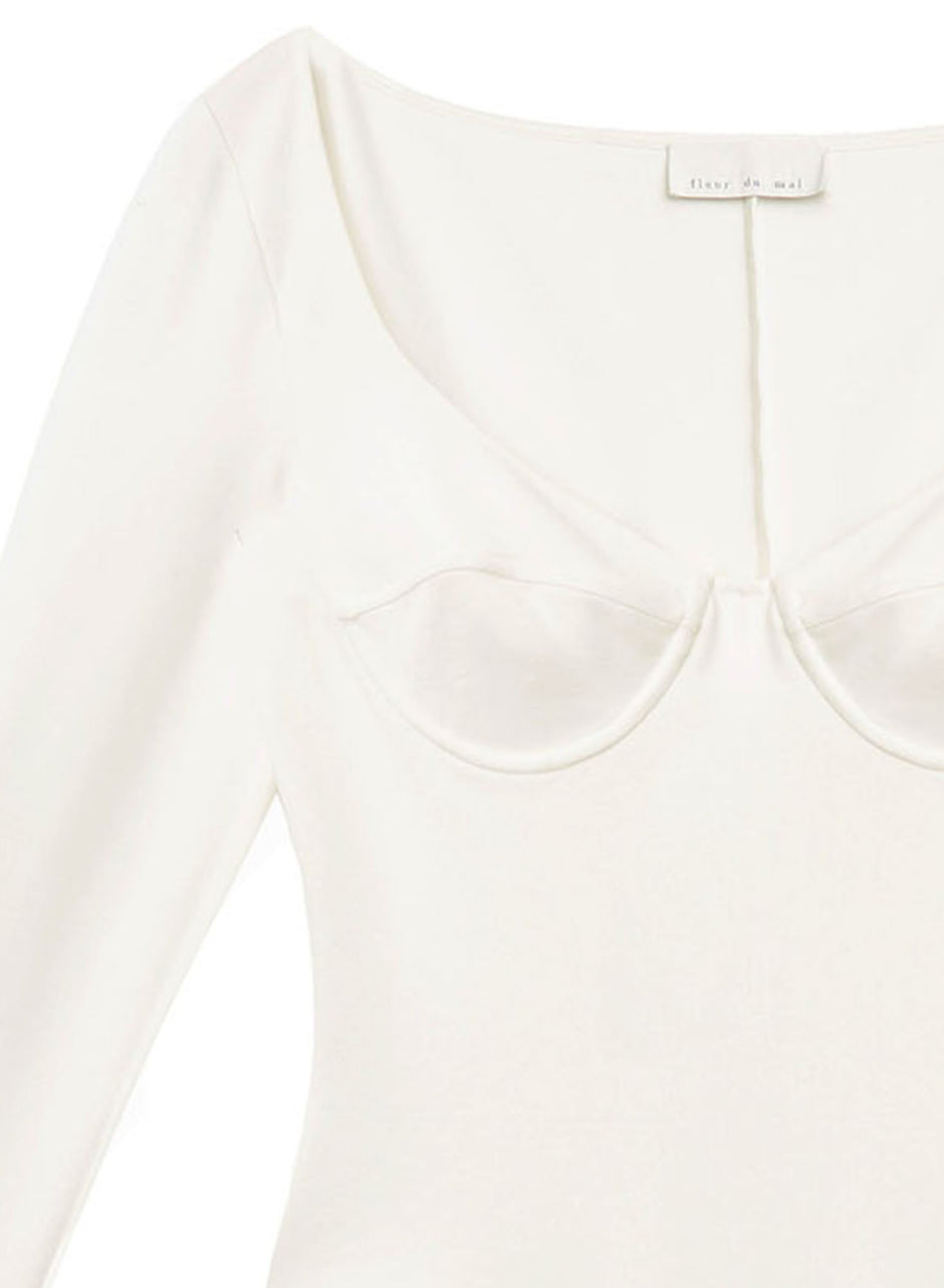 Ivory - Underwire Bodysuit | Fleur du Mal - DEMO