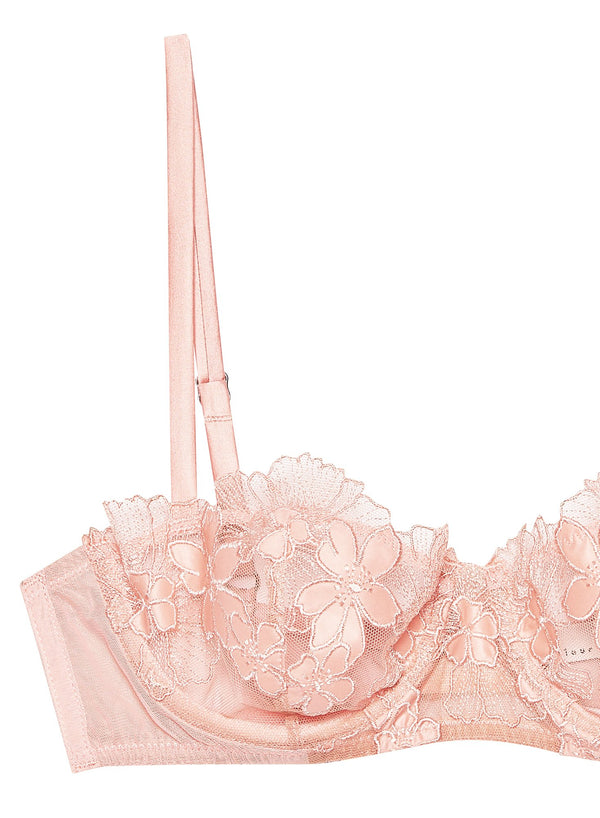 Vintage blush - Violet Balconette Bra | Fleur du Mal - DEMO