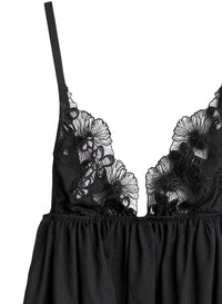 Violet Lace Babydoll