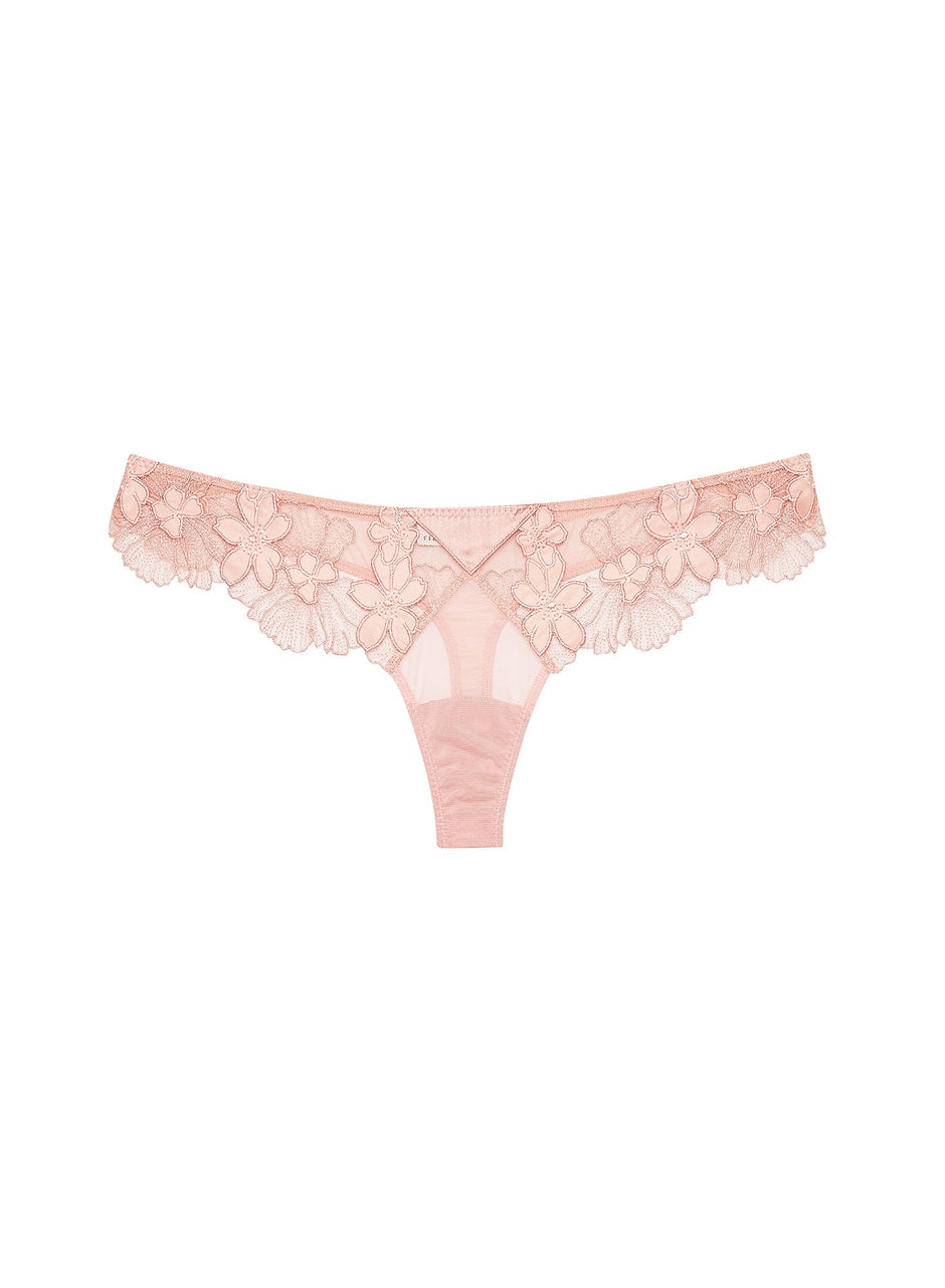 Vintage blush - Violet Thong | Fleur du Mal - DEMO