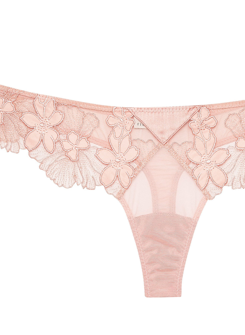 Vintage blush - Violet Thong | Fleur du Mal - DEMO