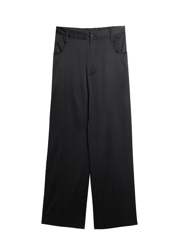 Black - Washable Silk PJ Pant | Fleur du Mal - DEMO