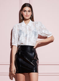 PVC Mini Skirt