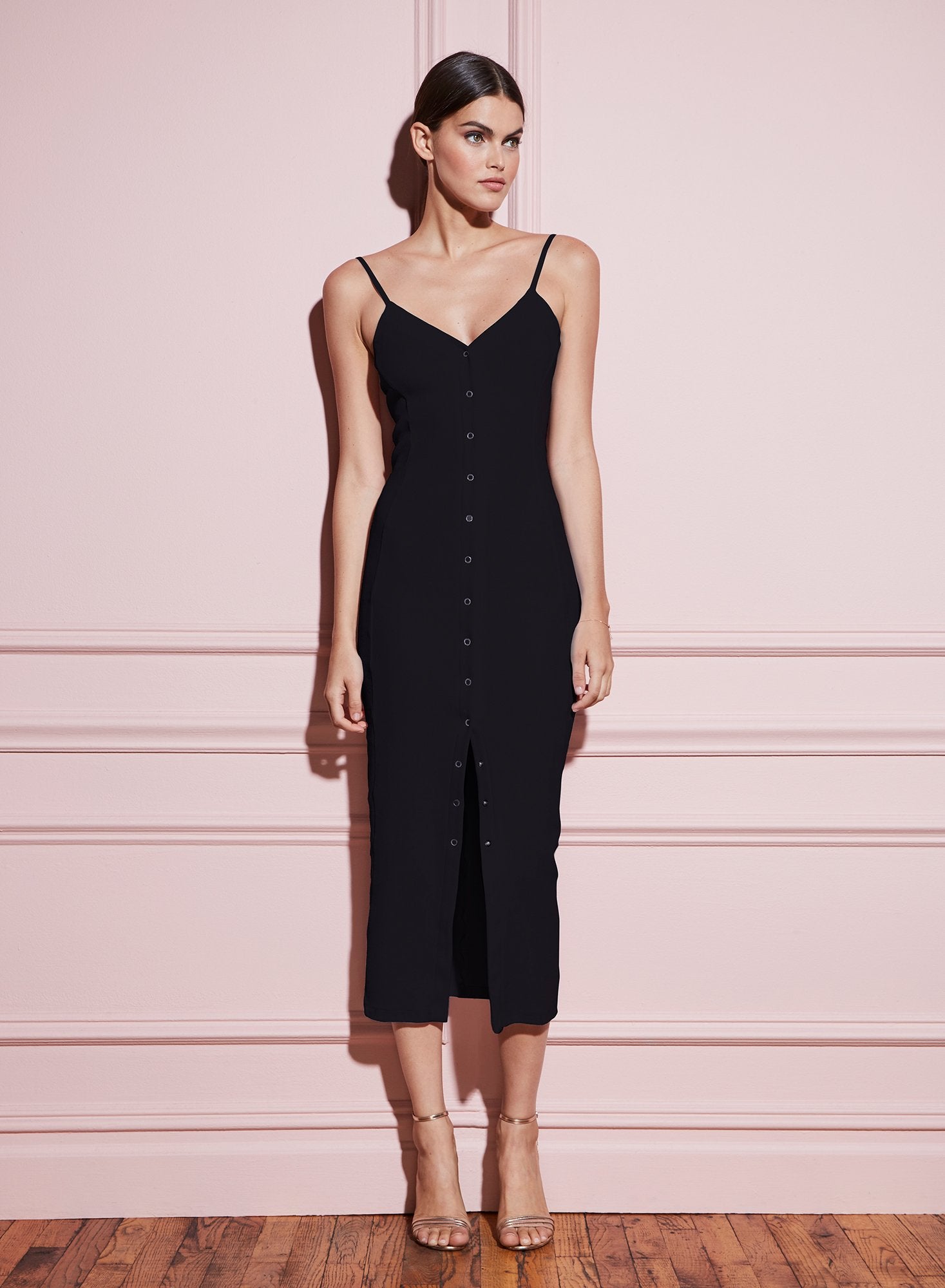 Front Snap Dress