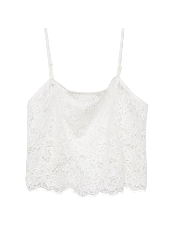 Ivory - Cillis Lace Cami | Fleur du Mal - DEMO